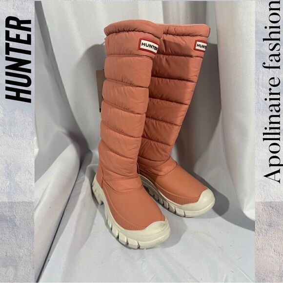 HUNTER INTREPID TALL WINTER BOOTS NWT SIZE 37 EU WATERPROOF - Picture 5 of 11